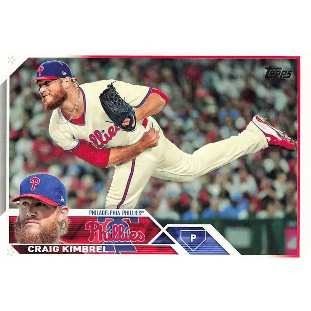 2023 Topps Craig Kimbrel #589 Philadelphia Phillies